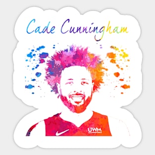 Cade Cunningham Sticker